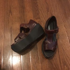 Dr. Martens Adaya Oxblood Sandals